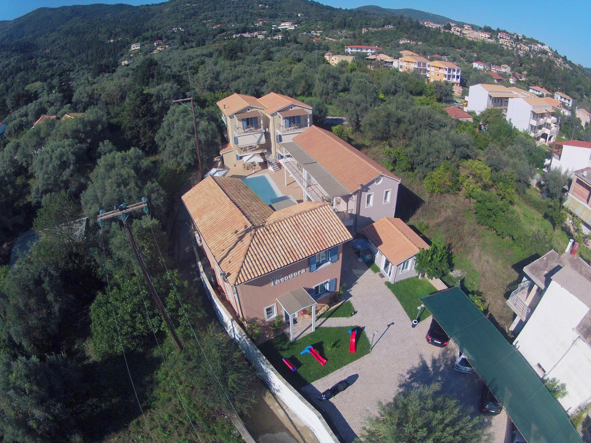 Villa Theodora Никиана Экстерьер фото